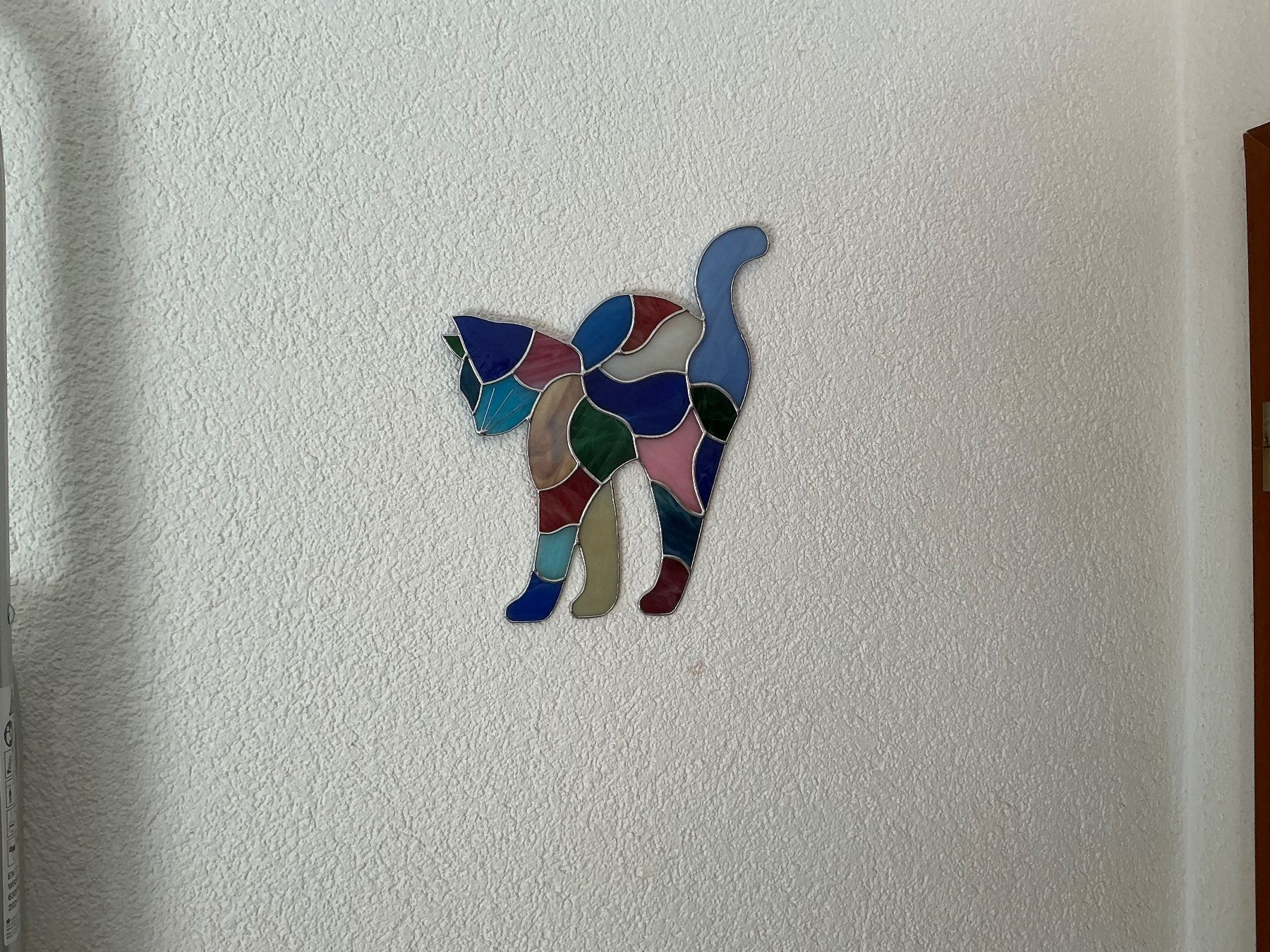 Alle Dekorationen: Glas Katze Wanddekoration, Unikat – Neu und originalverpackt aus Kerzers von MarianneRamseier 1