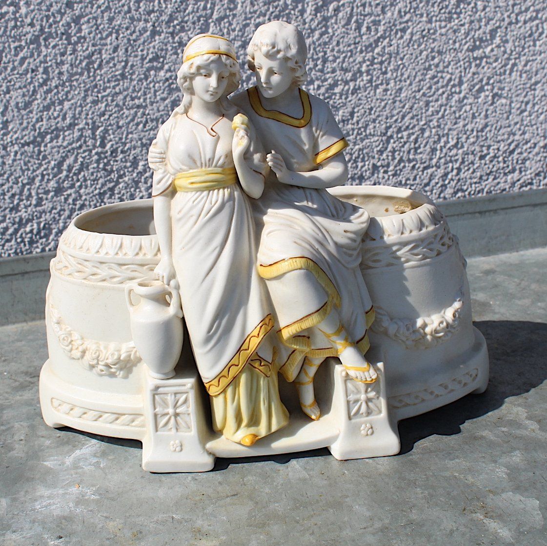 Blumentöpfe: Antike Biskuit-Jardinières – Gebraucht aus Locarno von fripui 3