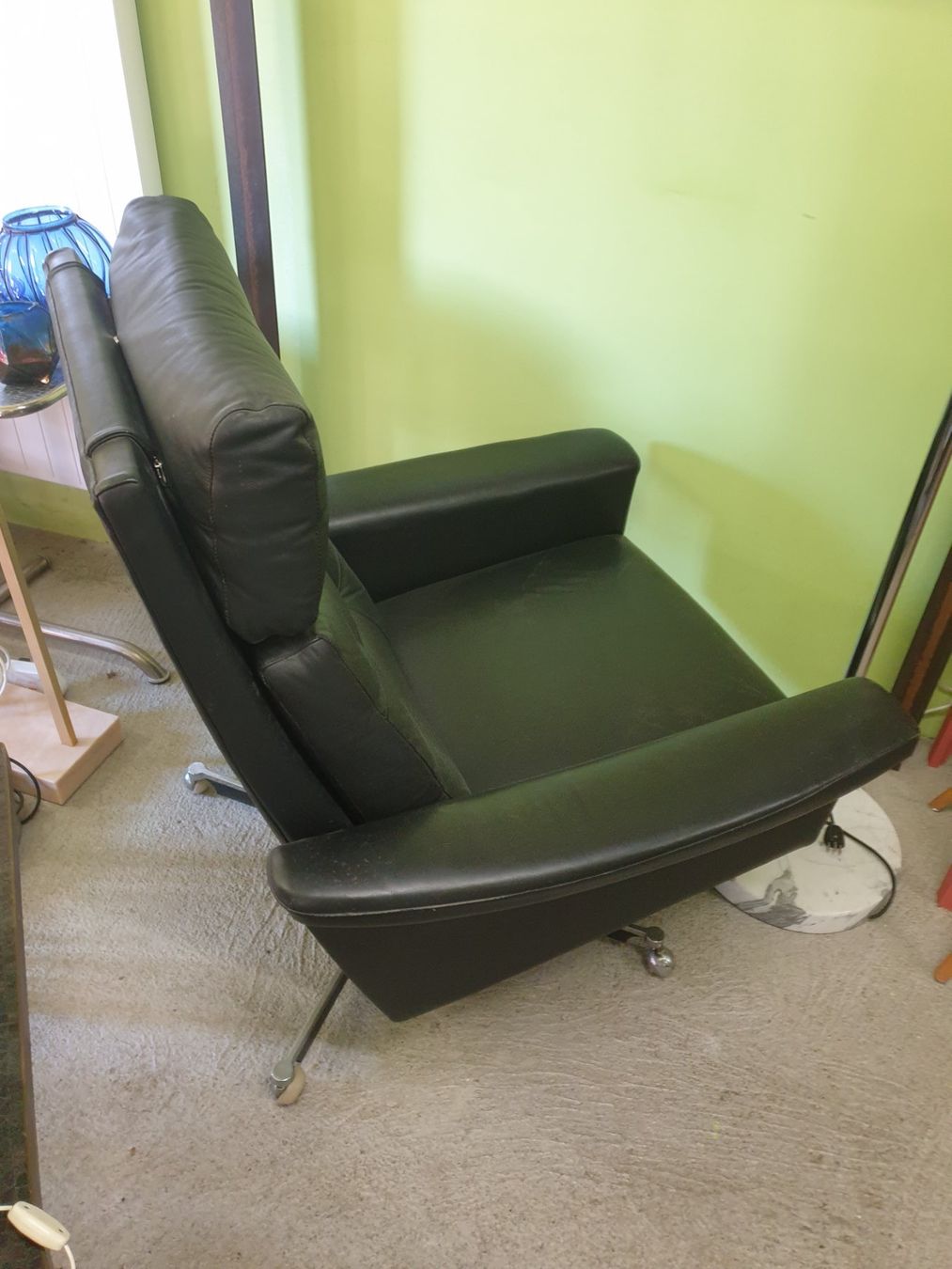 Sessel: MCM Chef Sessel Black Leather – Gebraucht aus rebstein von spacy73 3