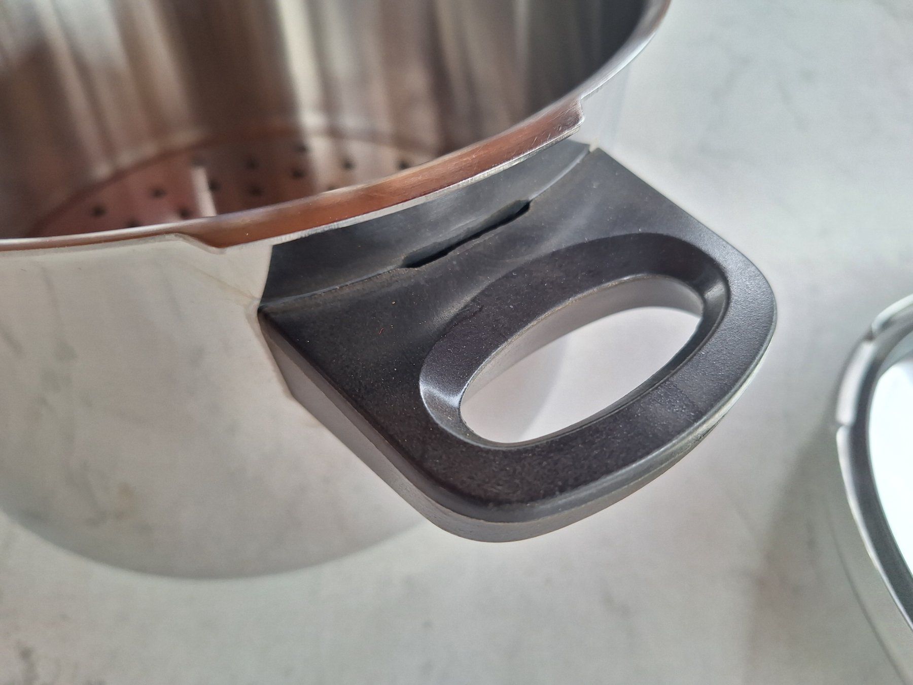Pentole: MIVIT 5 LITER DAMPFKOCHTOPF CHROMSTAHL – Usato da Huttwil venduto da Kunterbuntli 3