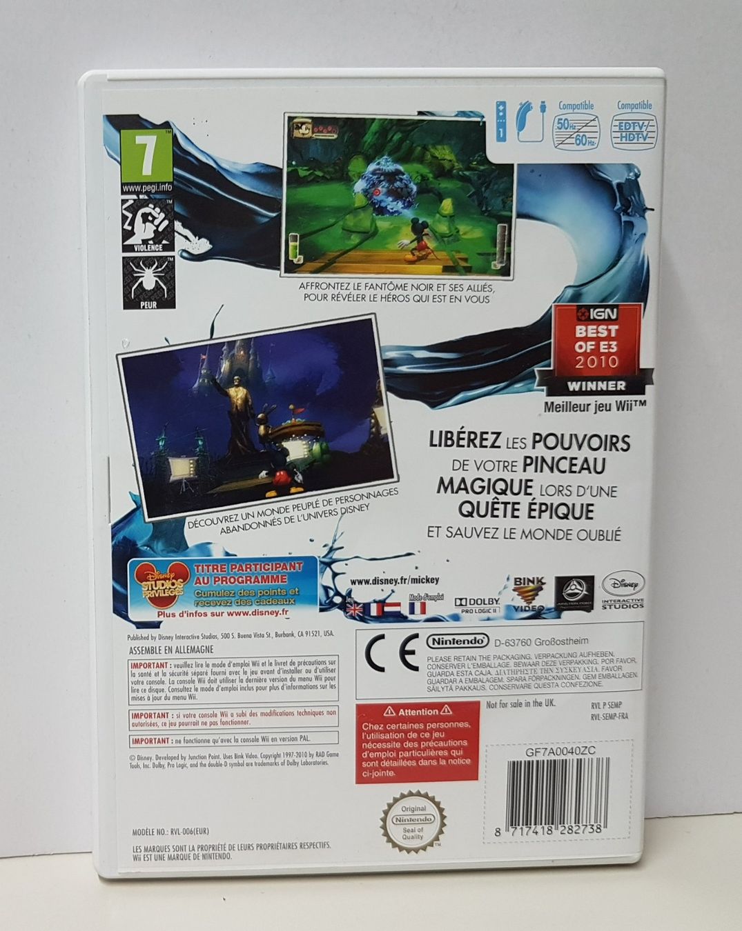 Nintendo Giochi: Disney Micky Epic en français   Wii – Usato da Schüpfheim venduto da Games_Spielkonsolen 2