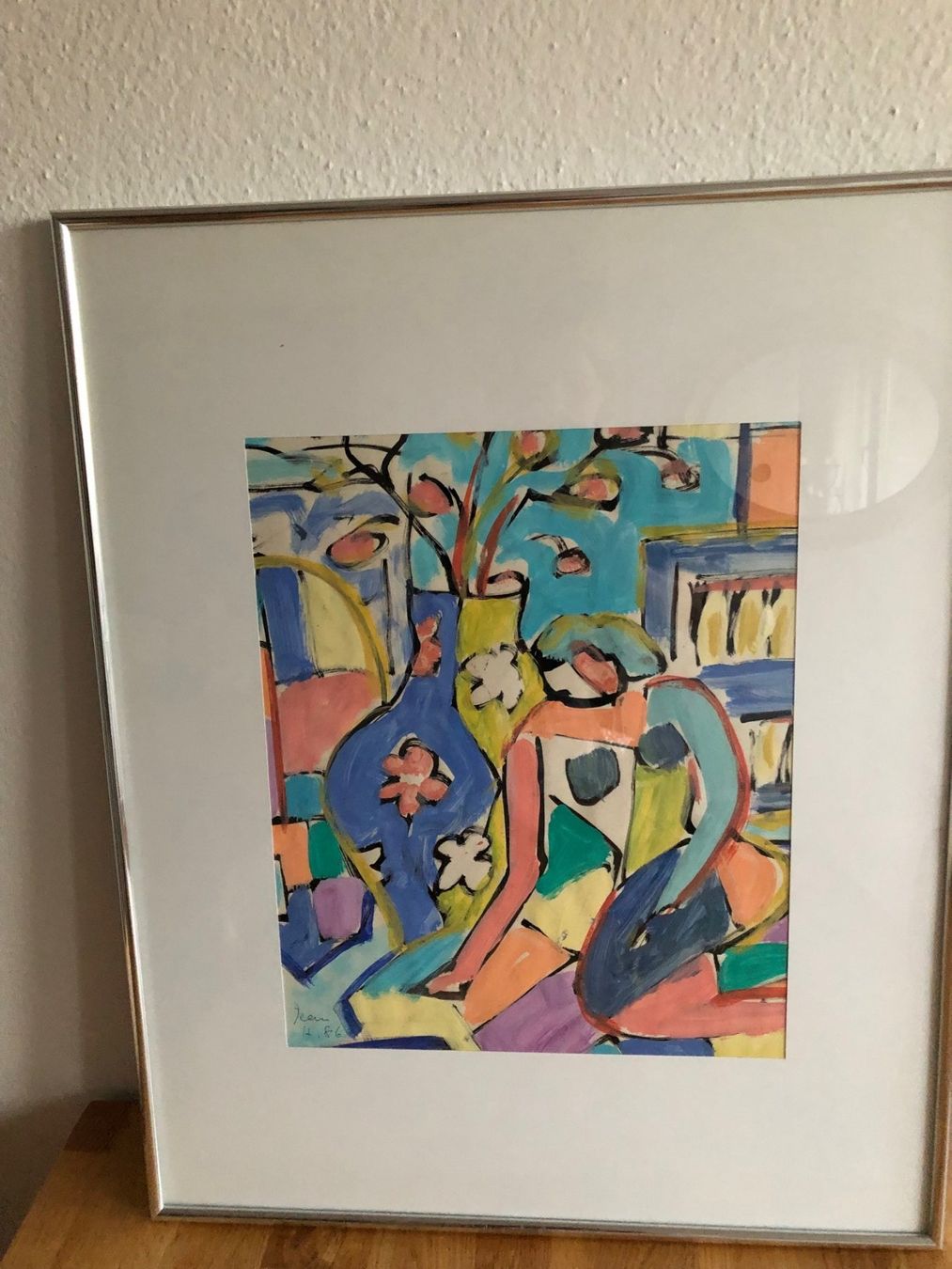 Dipinti: Gemälde signiert Jean Hasler 1986, Gouache – Usato da Bern venduto da Tuttoarte 2