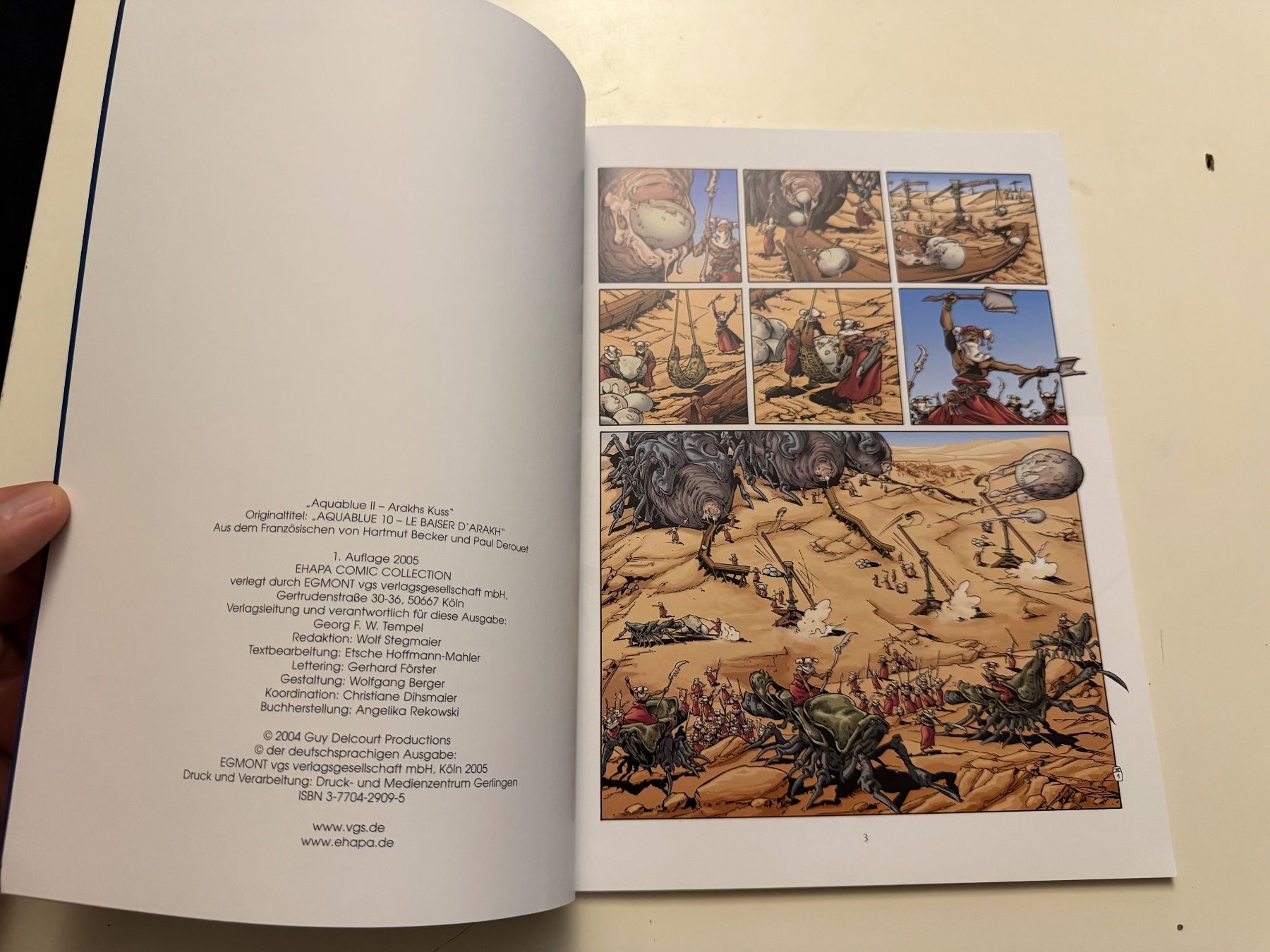 Fumetti: AQUABLUE II BAND 5 – Usato da Münsingen venduto da Ganjam 3