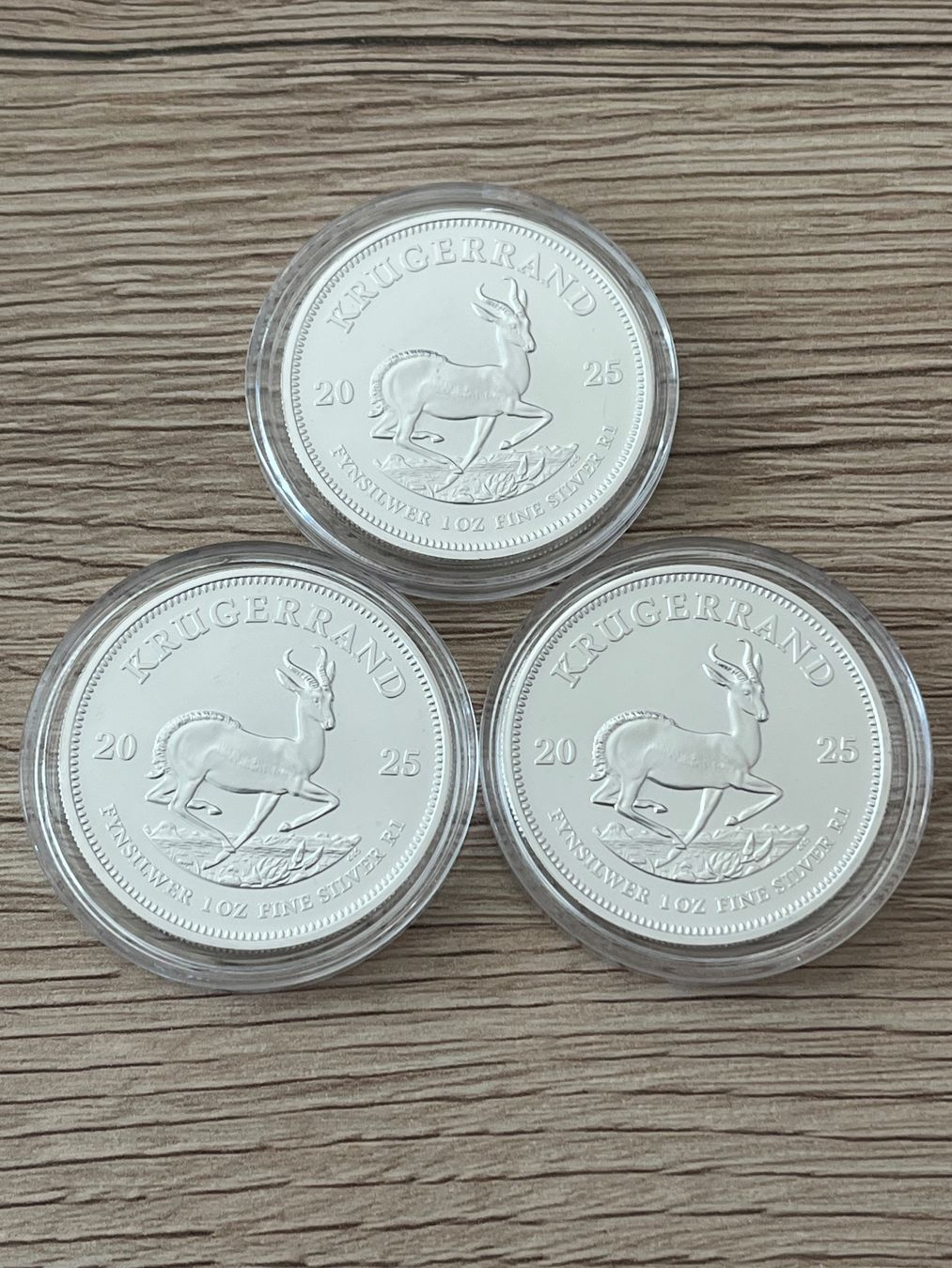 Alle Münzen: 3 mal 1oz Krügerrand – Gebraucht aus Buchrain von lfu_7mxq
