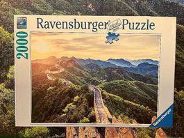 À vendre puzzle Ravensburger 2000 pièces muraille de Chine