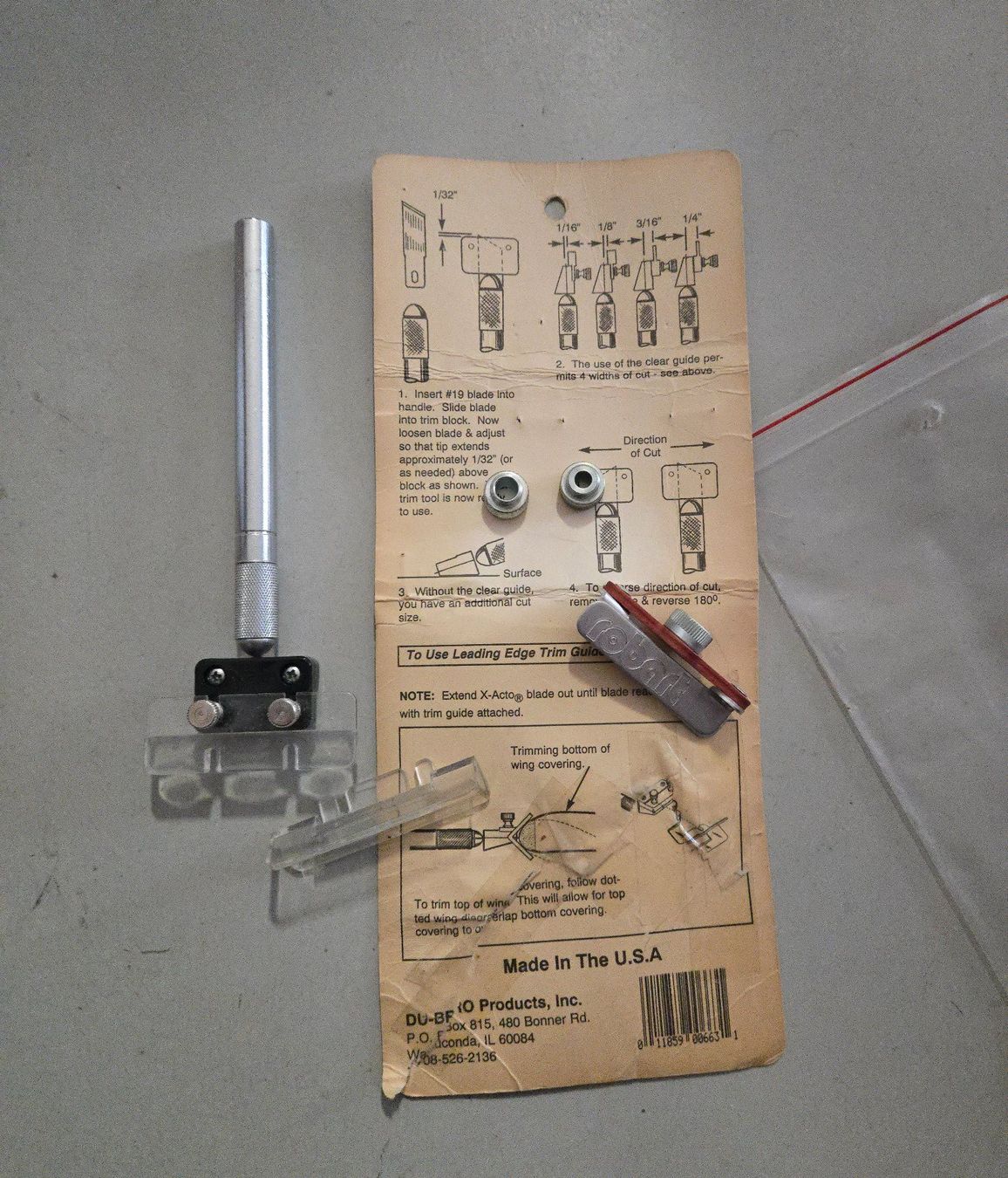 RC Modellbau: Du-Bro E/Z Trimmer Master Set – Gebraucht aus Glattpark (Opfikon) von Clori 2