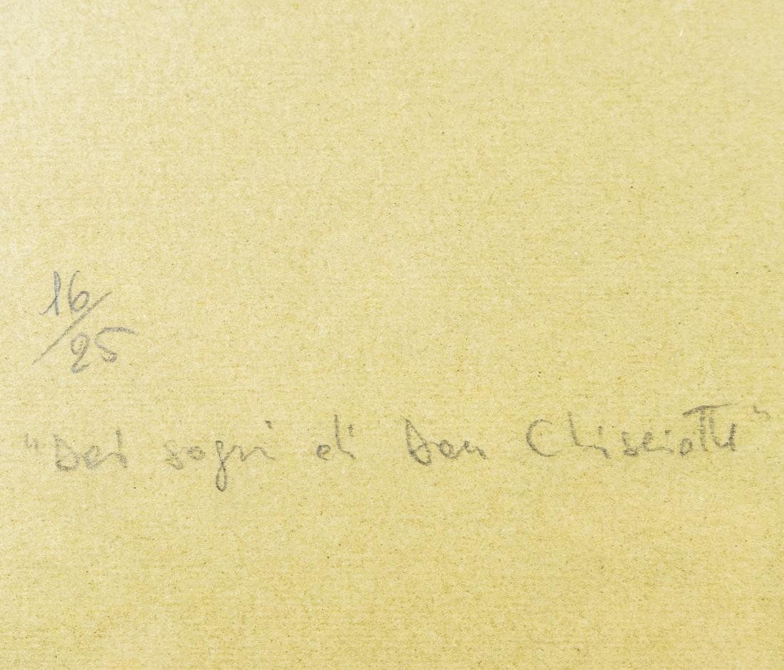 Grafiken & Lithographien: Masacci - Dei sogni di Don Chisciotte – Gebraucht aus Lugano von Historianlugano 1