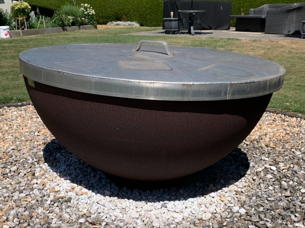 Cheminée d'extérieur: Grill-Feuerschale 100cm ***SCHNÄPPCHEN*** – D'occasion à Waldkirch par kanada015 2