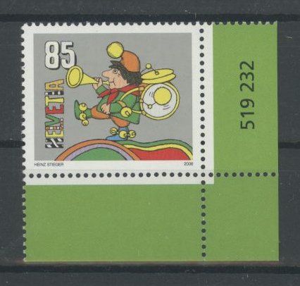 Tutti i francobolli: 2006, Kinderfigur Kasperli ** – Usato da Willisau venduto da Vollstempel