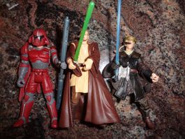 Star Wars Hasbro Qui-Gon , Anakin, Lucke Spetzial