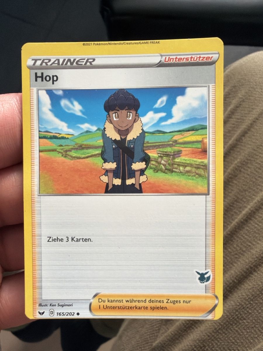 Pokémon Sammelbilder & Trading cards: Pokemon Karte Hop 165/202 Error – Gebraucht aus Muri AG von cag733 2