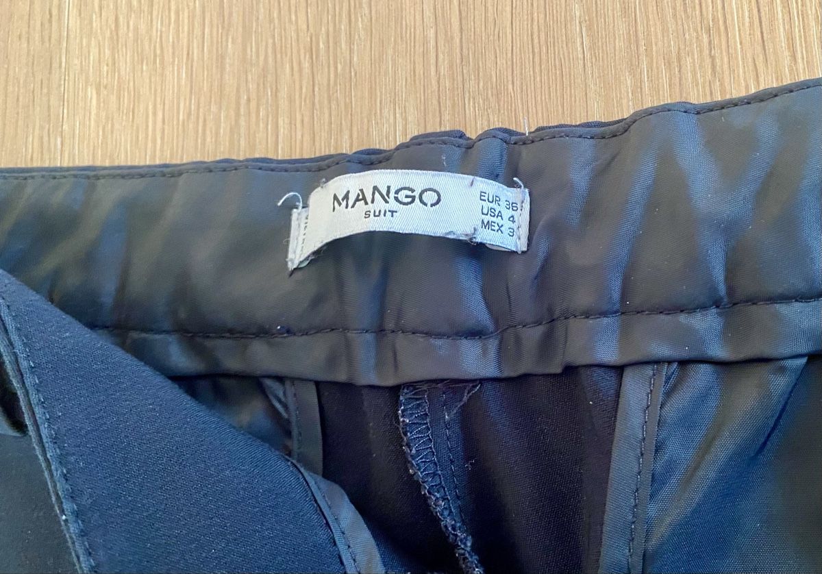 Mango Hosen: Neuwertige dunkelblaue Mango Hose, Grösse 36 – Gebraucht aus Winkel von Flyhy2020 5