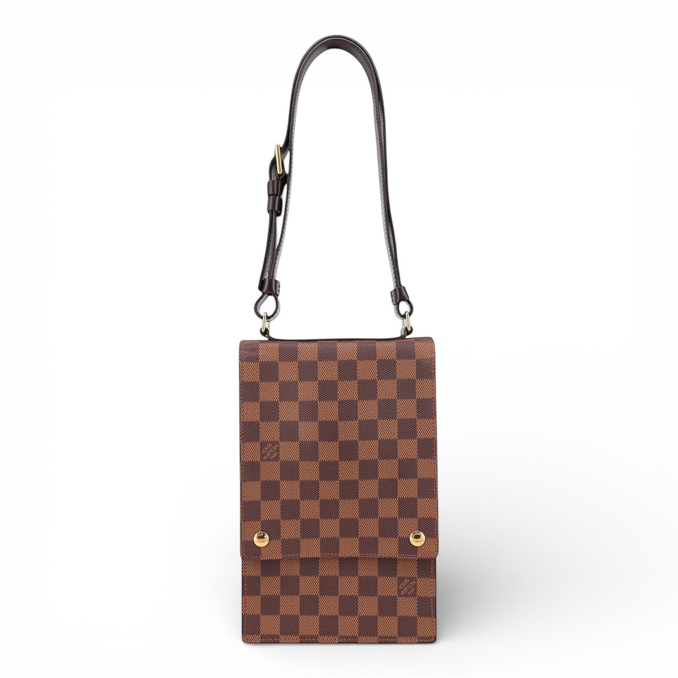 Louis Vuitton Borse: Louis Vuitton Portobello Damier ebène – Usato da Binningen venduto da Designerlabels