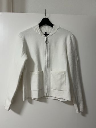 Strickjacke, weiss, Gr. M