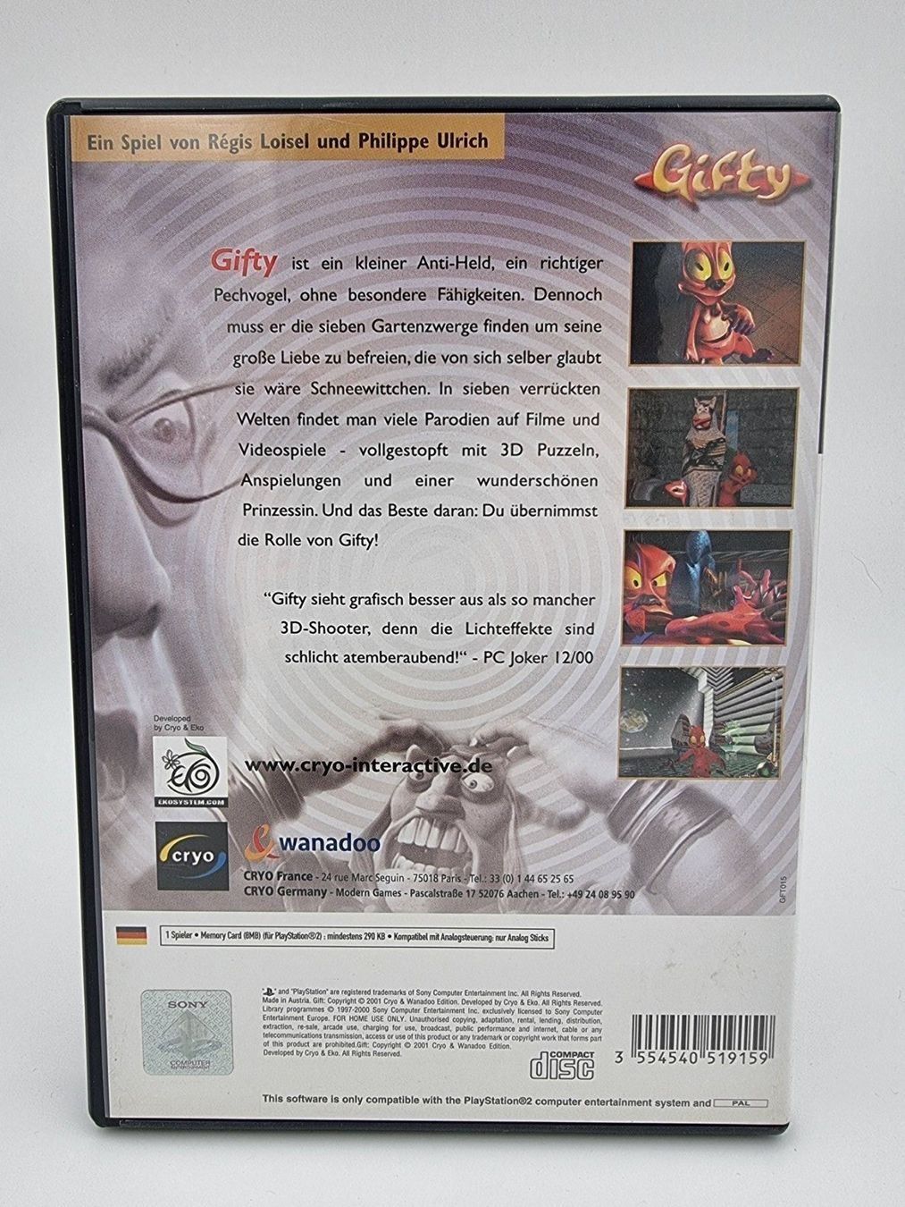 Sony Giochi: Giffty (PS2) – Usato da Herisau venduto da ZelliZone 1