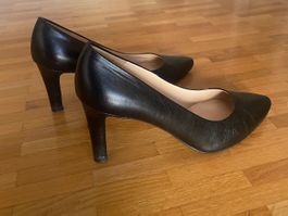 Pumps Peter Kaiser Leder schwarz Grösse 6.5 guter Zustand