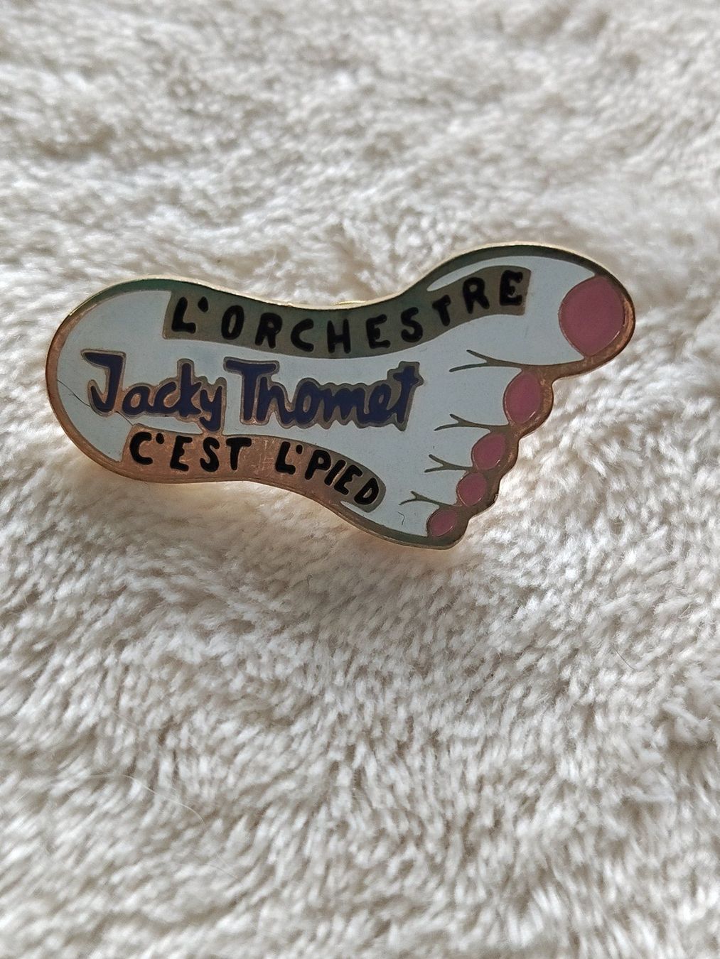 Placchette & Badge: Pin's Jacky Thomet orchestre – Usato da Plagne venduto da gigi204