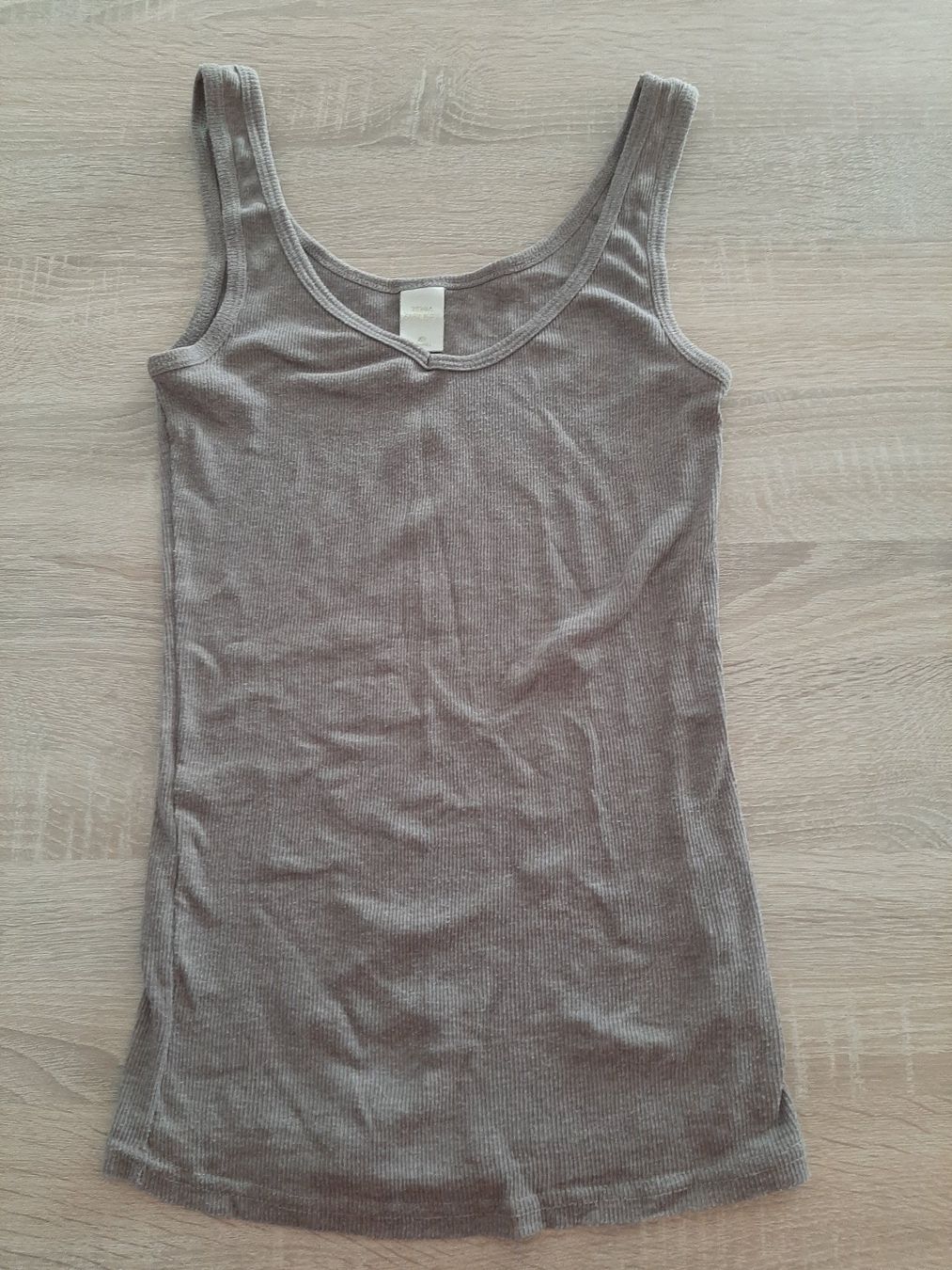 Zebra Top: Tanktop Gr. XS beige/grau – Usato da Menziken venduto da Rien1