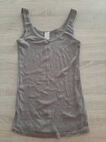 Tanktop Gr. XS beige/grau