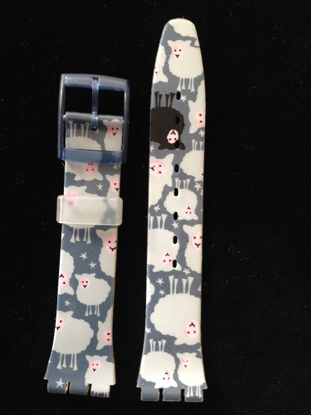 Swatch Bracciali & Braccialetti: VINTAGE  SWATCH  ARMBAND  BLACKSHEEP   NEU – Nuovo (secondo la descrizione) da Subingen venduto da ArtBead
