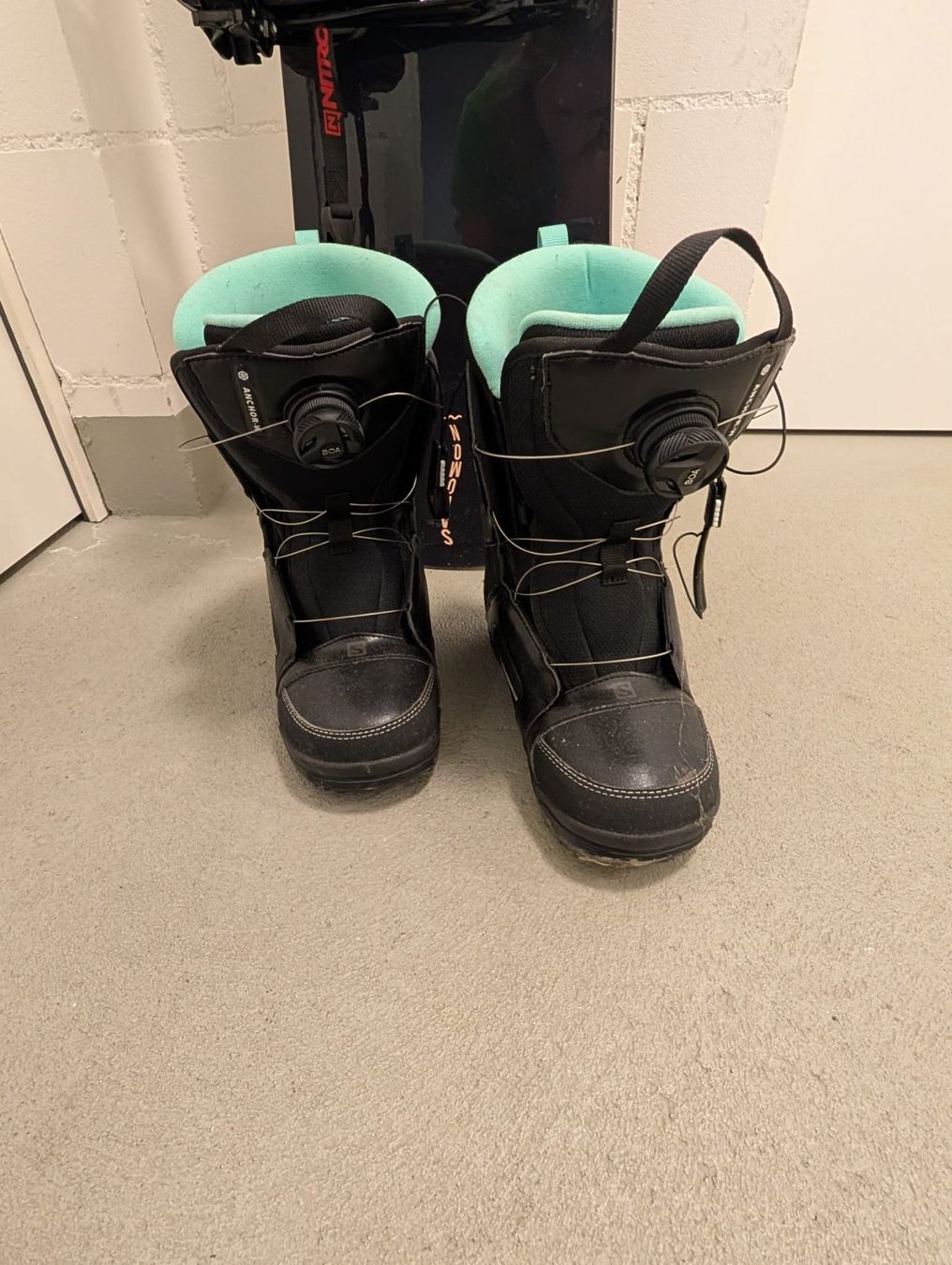 Salomon Boards: Snowboard Salomon mit Boots – Gebraucht aus Lupfig von prophet03 2