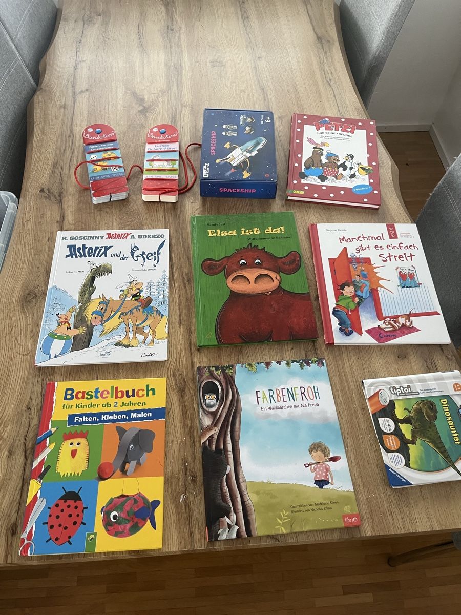 Libri: Kinderbücher und Gemeinschaftsspieleset – Usato da Rickenbach LU venduto da Gigaxo 4