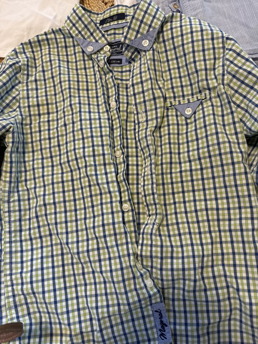 Zara Camicie, T-shirt & Polo: 3 Jungen Hemden 116-128 – Usato da Wädenswil venduto da dorodi 1