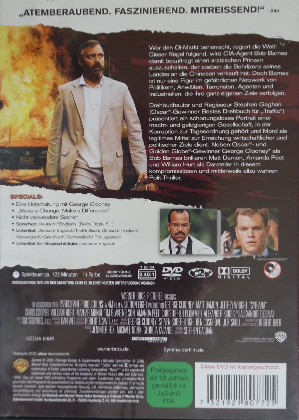Tutti i DVDs: Syriana – Usato da Bellinzona venduto da Luna093 2