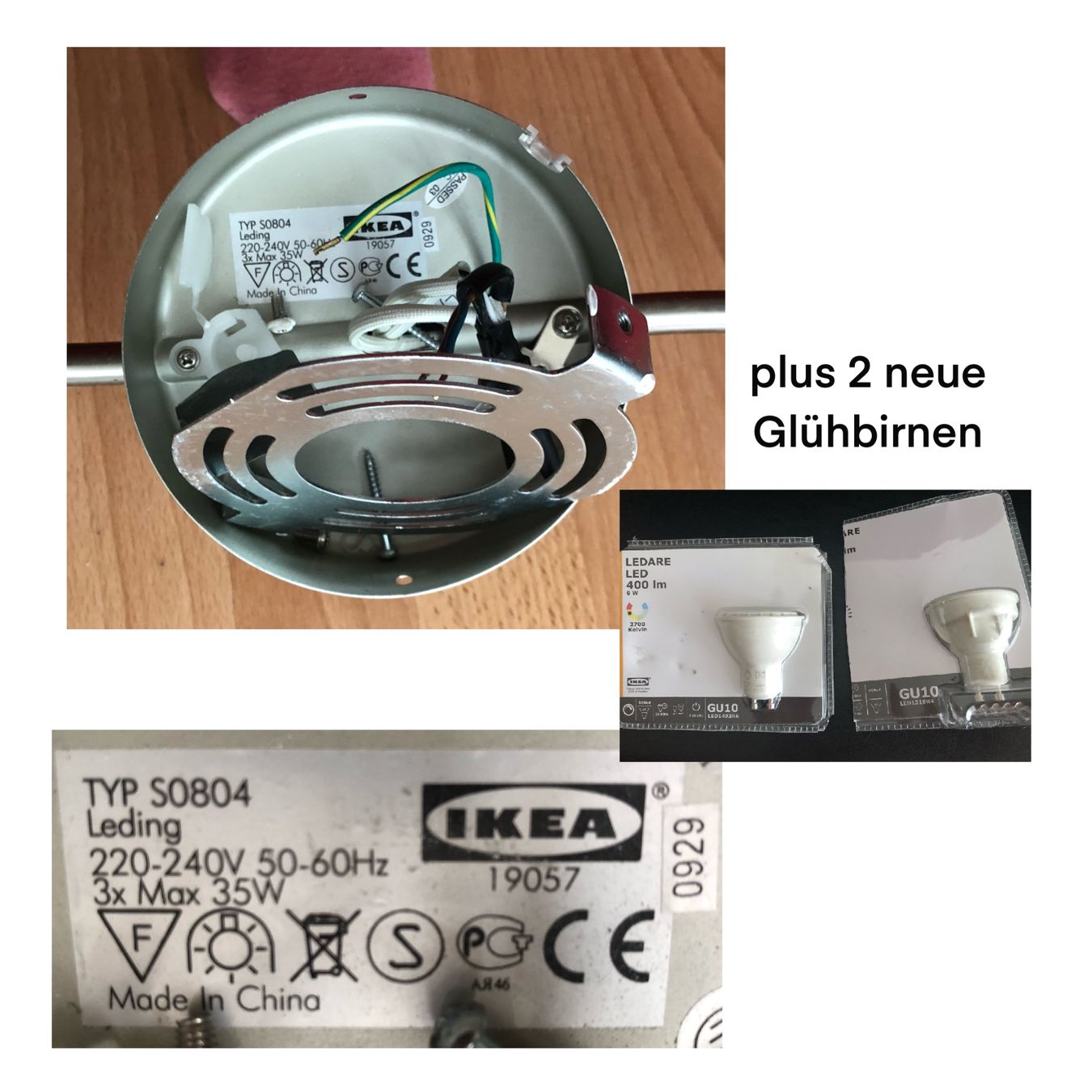 Ikea Kronleuchter & Deckenlampen: Deckenlampe Ikea – Gebraucht aus Buchs ZH von ManuelaZH84 1