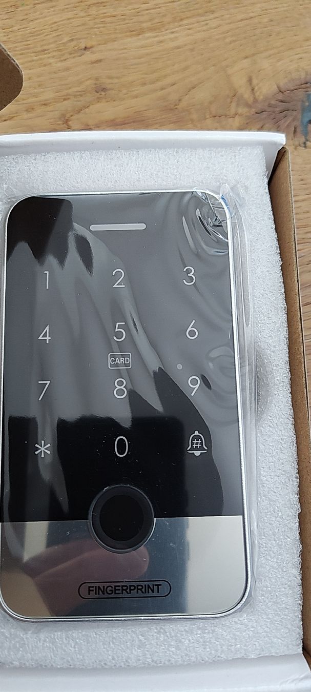 Sistemi d'allarme: Contrôle d'accès Bluetooth étanche avec empreinte digitale – Nuovo e nell'imballaggio originale da Jongny venduto da Nico667 1