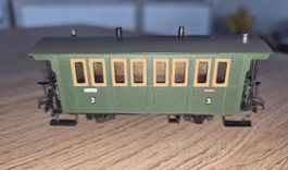 Liliput Spur H0n Personenwagen 3. Klasse / Messing
