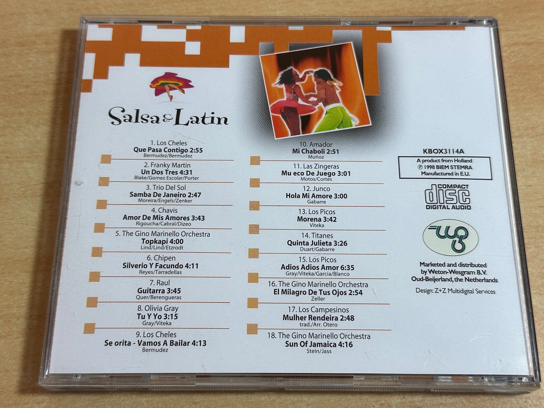 CD: Various – Salsa & Latin - 3 CD – Usato da Rikon im Tösstal venduto da Alpenmutz 1
