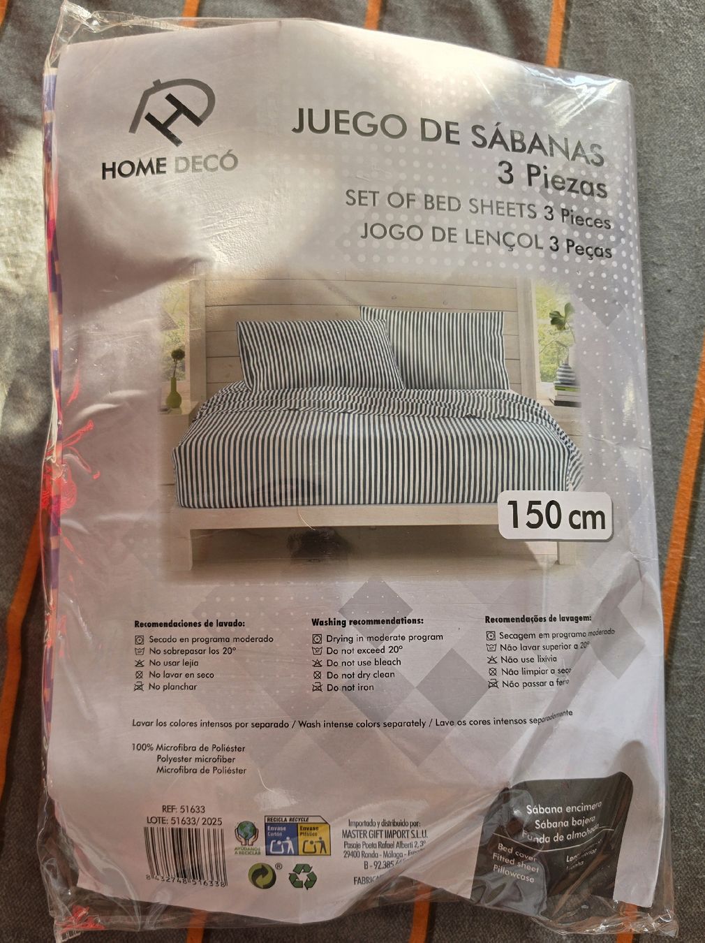 Bettwäsche: Linge de lit rayé multicolore neuf – Neu und originalverpackt aus HENNIEZ von mjm_vp6n 1