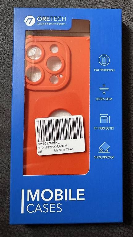 Cover & Protezioni schermo: Oretech Handy Case iPhone 13 Pro orange  – Usato da Bülach venduto da mic_c7qb 1