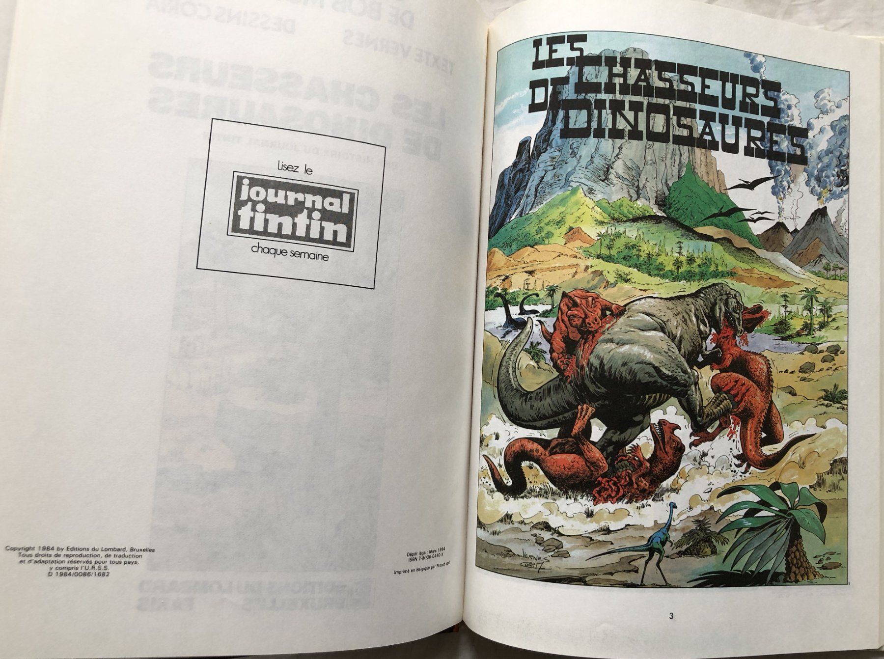 Fumetti: BOB MORANE - LES CHASSEURS DE DINOSAURES - EO – Usato da Schaffhausen venduto da durruti 2