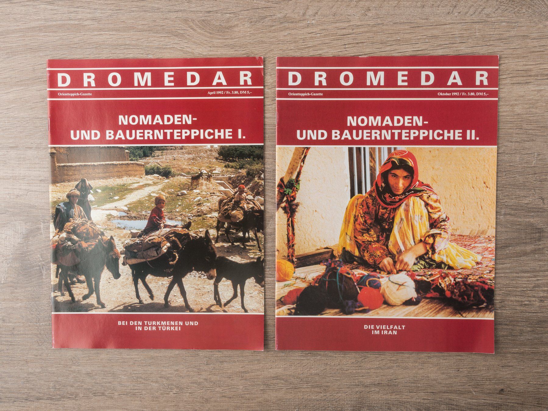 Riviste & Magazine: Magazin Dromedar Orientteppich-Gazette, 18 Hefte mit Mappe – Usato da Ziefen venduto da sin_2chk 7