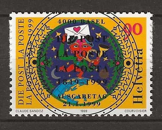 Tutti i francobolli: V0963 - 150 ans de la Poste vollstempel – Usato da Trélex venduto da Phil_Albert