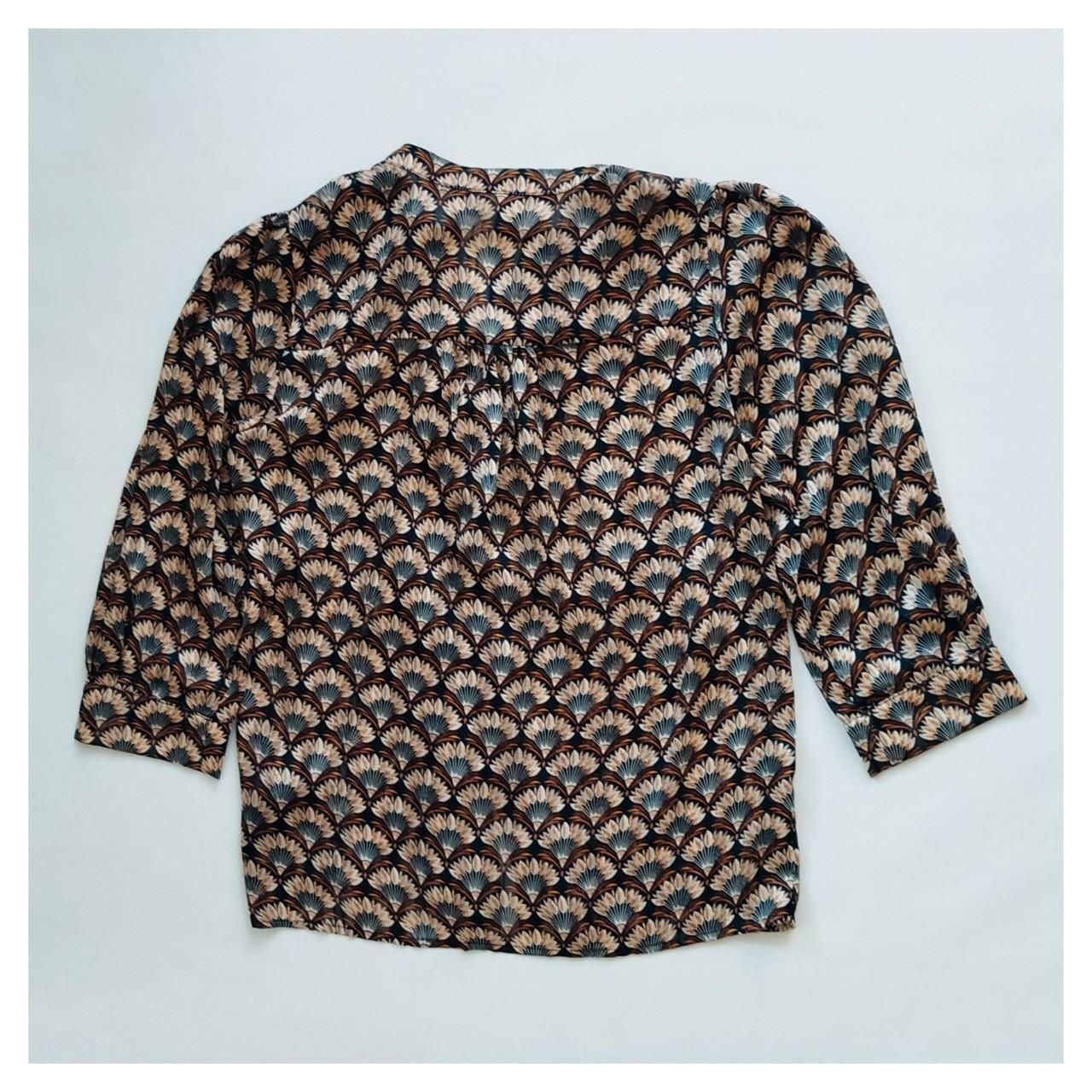 Blusen: Farbige Bluse mit halblangen Ärmeln – Gebraucht aus St. Gallen von jbu_ns6v 2