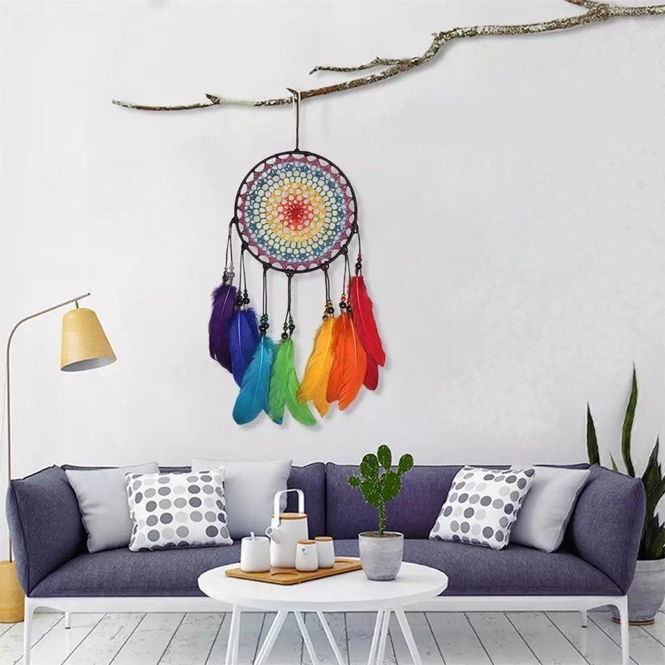 Tutte le decorazioni: Traumfänger Träum Catcher Regenbogen – Nuovo e nell'imballaggio originale da Nürensdorf venduto da Ez-Shop 3