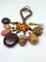 Handgefertigter Schlüsselanhänger | Naturmaterialien