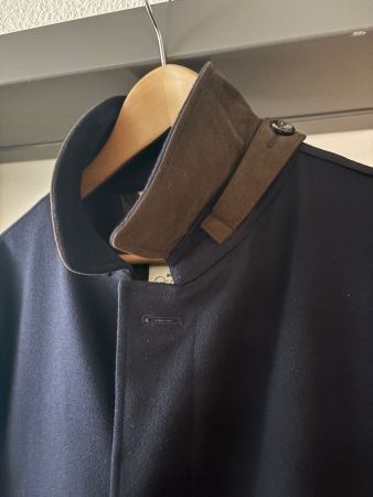 Herrenmantel – 100% Kaschmir (Loro Piana), Gr. 50, wie neu