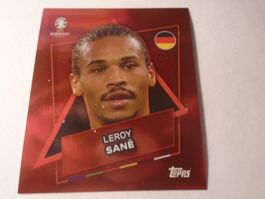 1 TOPPS EM 24 Fusball Bildli SP/GER/ Leroy SANE