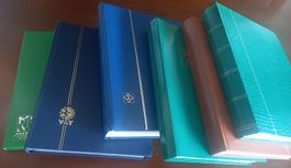 Lot de 6 albums vides  pour timbres