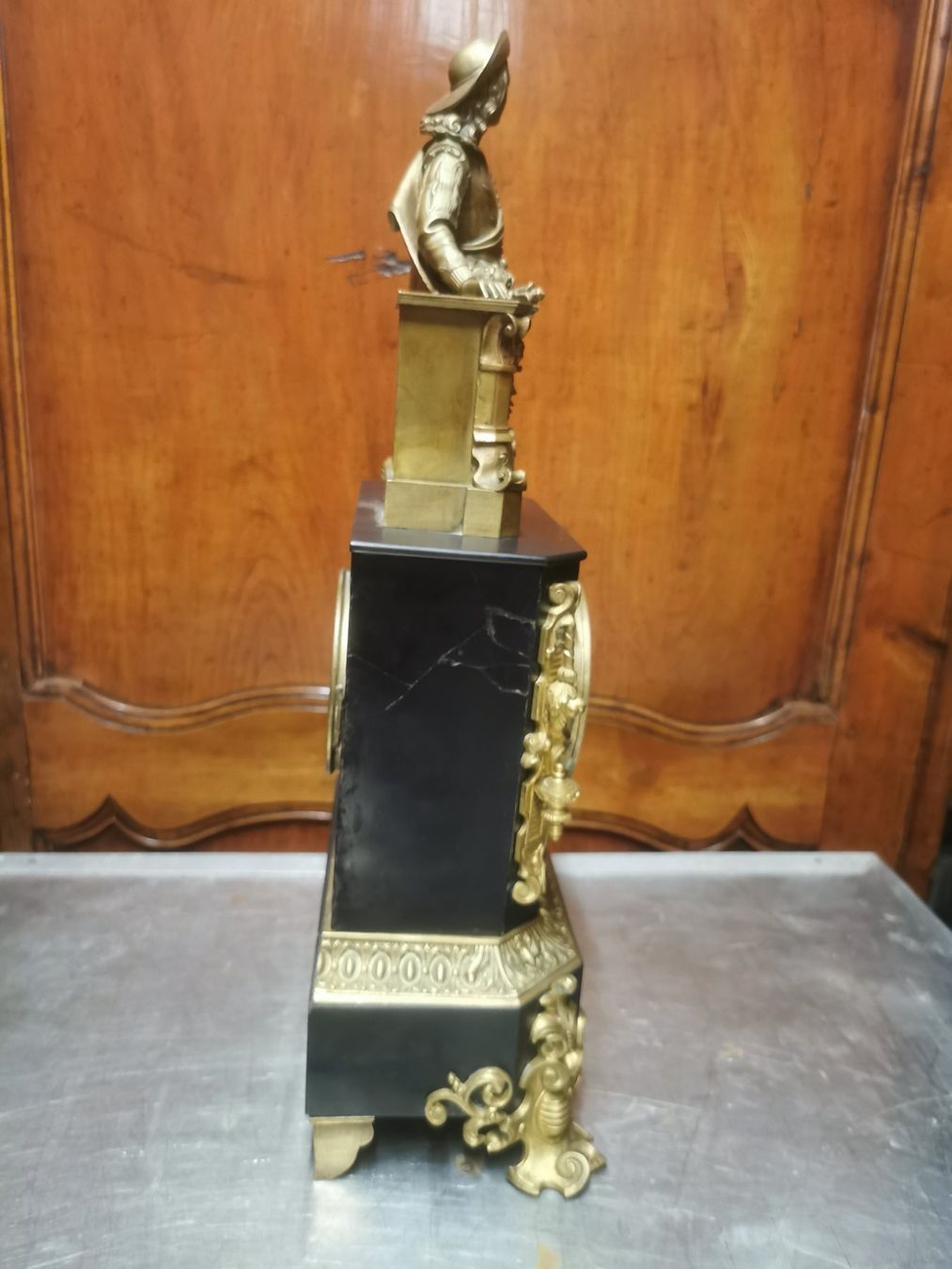 Orologi da terra & Orologi da parete: Pendule Marbre et Bronze – Usato da Wittenheim venduto da LeGrenierdeSam 4