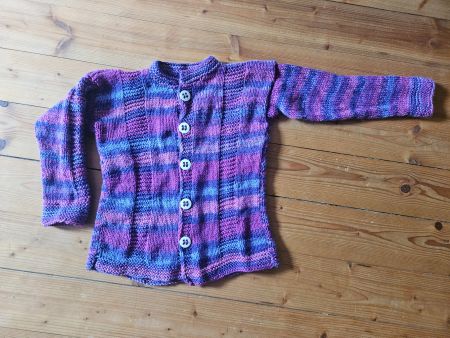 Schöne Wolljacke NEU, 122-134 wie disana, hess natur