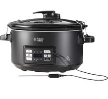 Russell Hobbs Slow Cooker 5.5L Digital mit Fleischthermomete