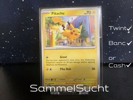 Pokemon ⚡ Pikachu Einzelkarte #18 Paldean Fates ⚡☆