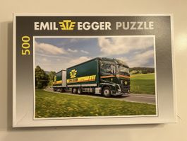 Puzzle Emil Egger Lastwagen 500 Teile original verpackt