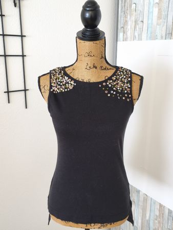 Madonna Top XS mit Pailletten - Das perfekte Sommerteil!