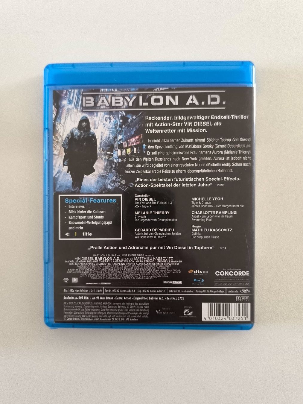 Tutti i DVDs: Blu-ray / Babylon A.D. - Vin Diesel – Usato da Muttenz venduto da hak_dsk9 1